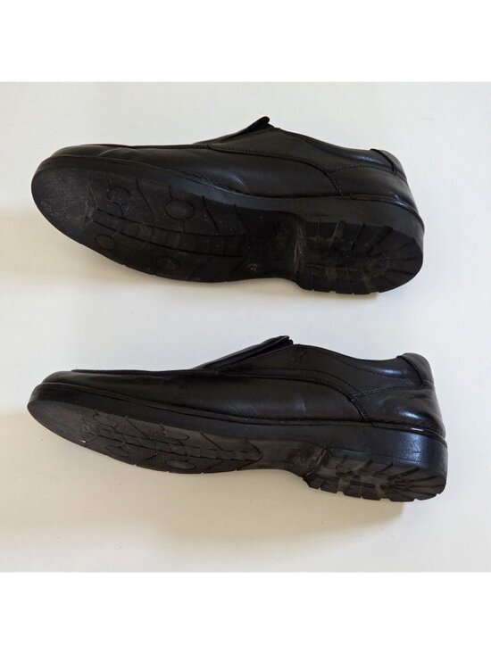 Pikolinos Leather Slip On Loafers Mens EU 46 US 12  Black Moc Toe Vibram Classic main image 13